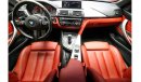 بي أم دبليو 435 BMW 435i M-Sport Convertible 2016 GCC under Warranty with Flexible Down-Payment.