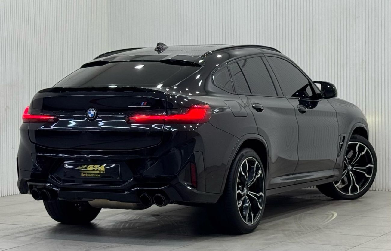 بي أم دبليو X4M Competition 3.0L (503 HP) 2022 BMW X4M Competition - Akrapovic Exhaust, Mar 2027 BMW Warranty + Serv