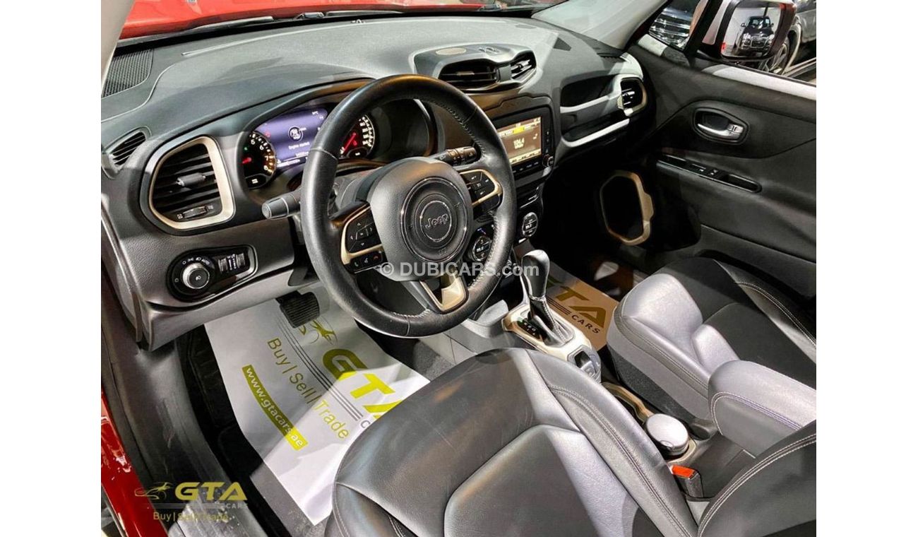 Jeep Renegade 2015 Jeep Renegade Limited, Warranty, Full Jeep History, GCC