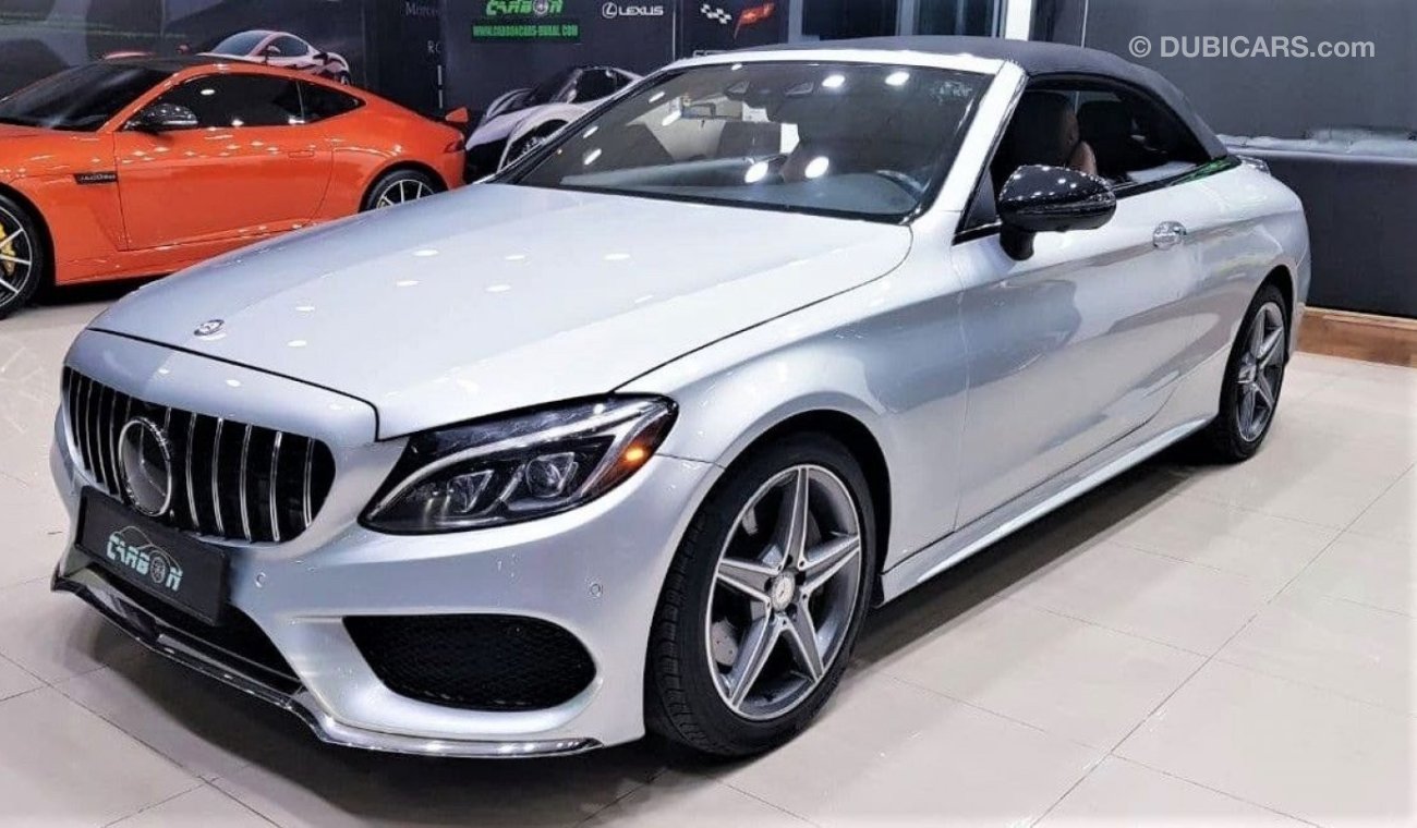 مرسيدس بنز C 300 كوبيه MERCEDES C300 CONVERTABLE ONLY FOR 105,000 AED  2017 MODEL IN VERY GOOD CONDITION