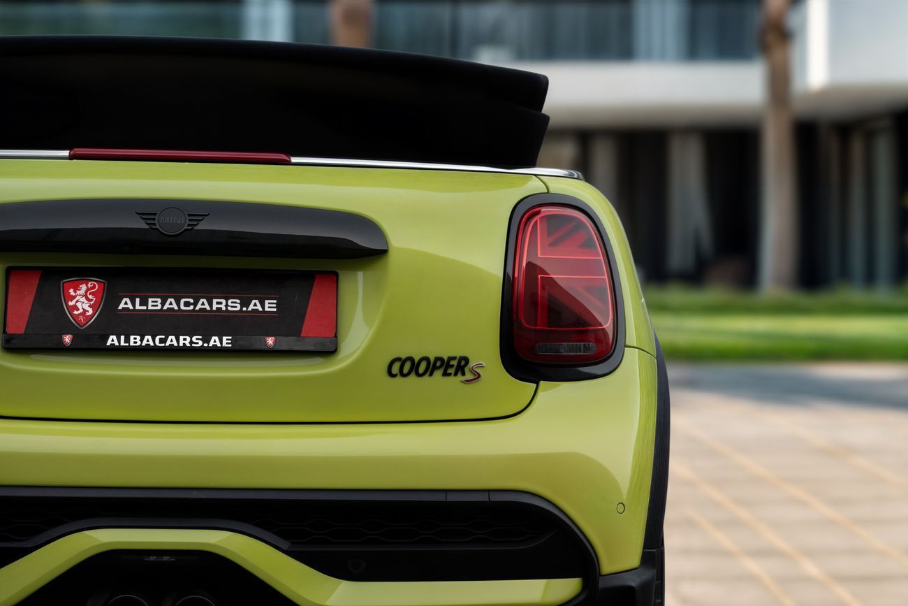 Mini Cooper 1,900 P.M | 0% Downpayment | Cooper S Cabrio!