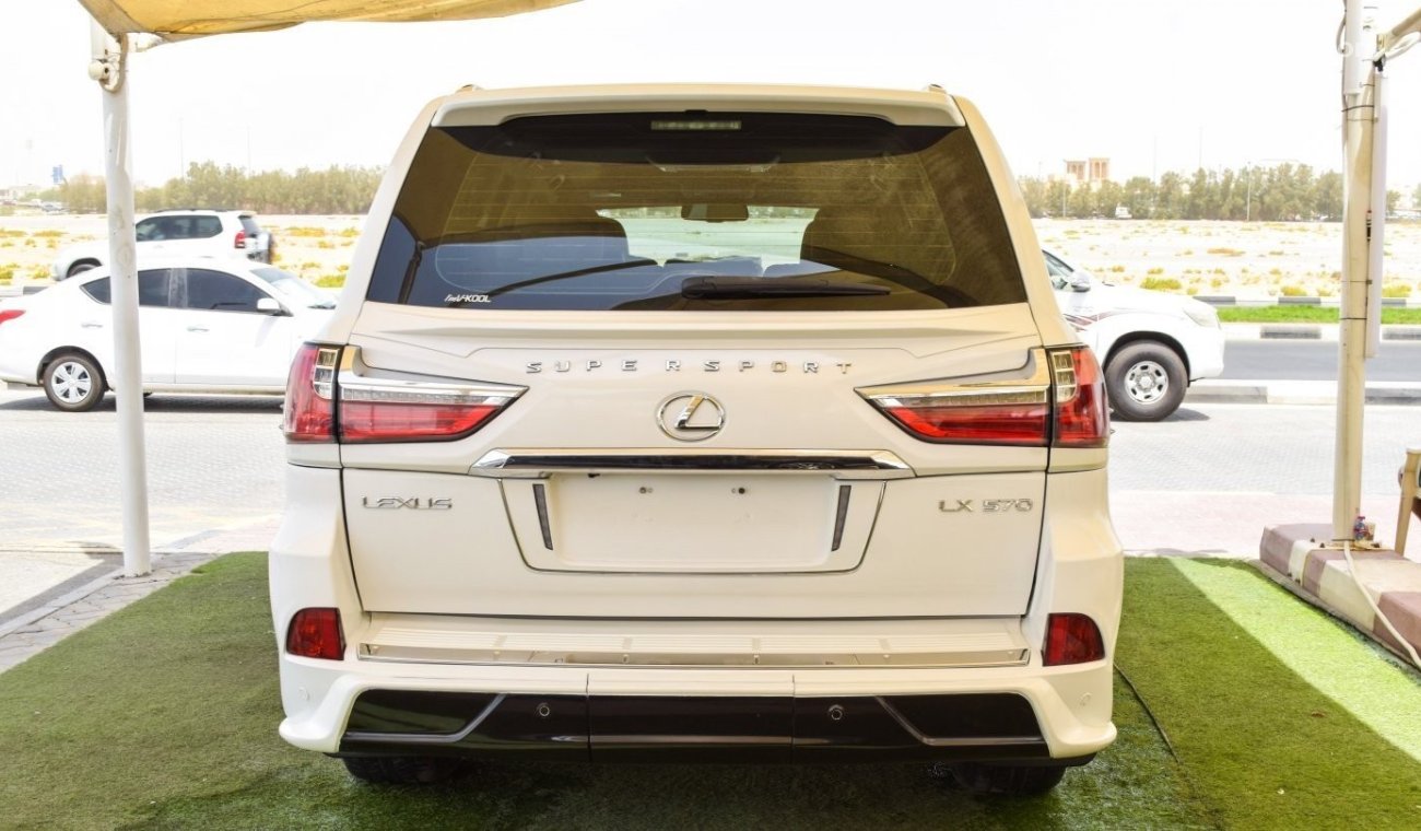 Lexus LX570 With 2020 body kit