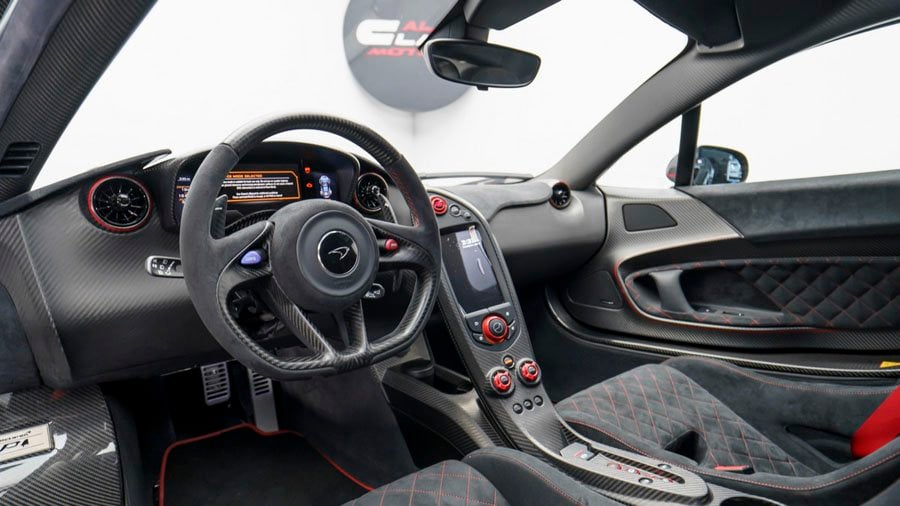 McLaren P1 interior - Cockpit