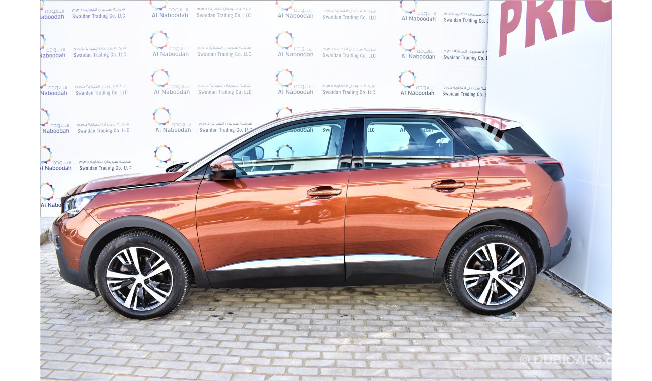 Peugeot 3008 1.6L ALLURE 2019 GCC SPECS WITH AGENCY WARRANTY UP TO 2023 OR 100,000KM