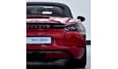 Porsche 718 Boxster EXCELLENT DEAL for our Porsche 718 Boxster GTS ( 2018 Model ) in Red Color GCC Specs