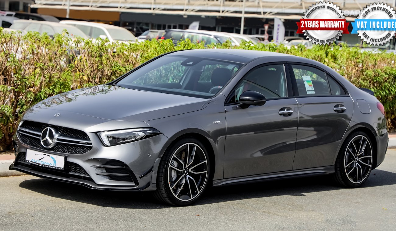 Mercedes-Benz A 35 AMG GCC , 2021 , 0Km , Aerodynamic & Night Package , W/2 Yrs UNLTD MLG WNTY @EMC