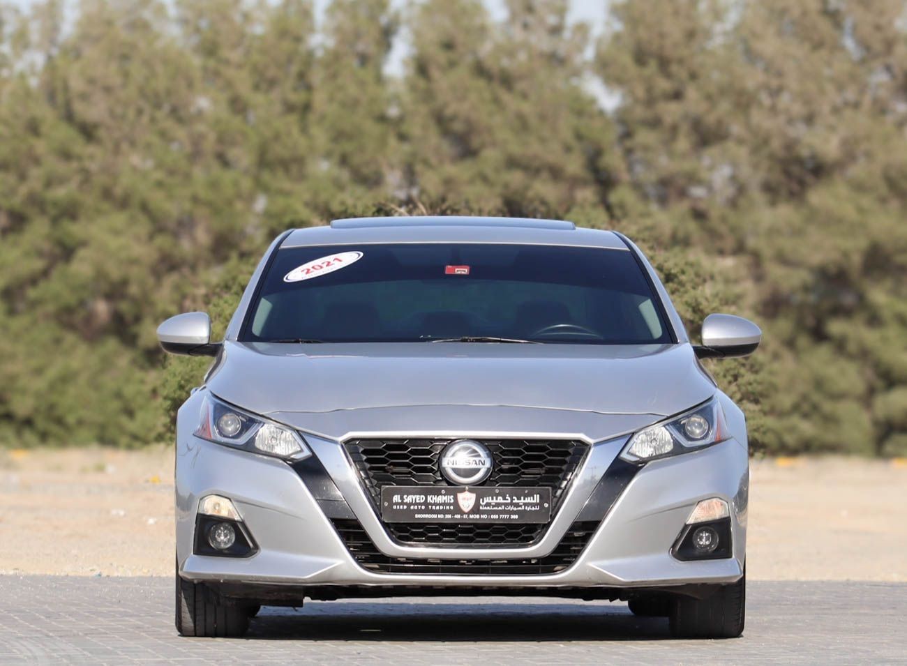 Nissan Altima 2.5 SV Nissan Altima 2.5L 2021 GCC  accident-free in excellent condition 1076 P.M