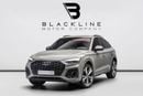 Audi Q5 45 TFSI SPORTBACK S-LINE BUY NOW, PAY 2027 | THE BLACKLINE STANDARD | 2027 Audi Warranty + Service Contract, GCC
