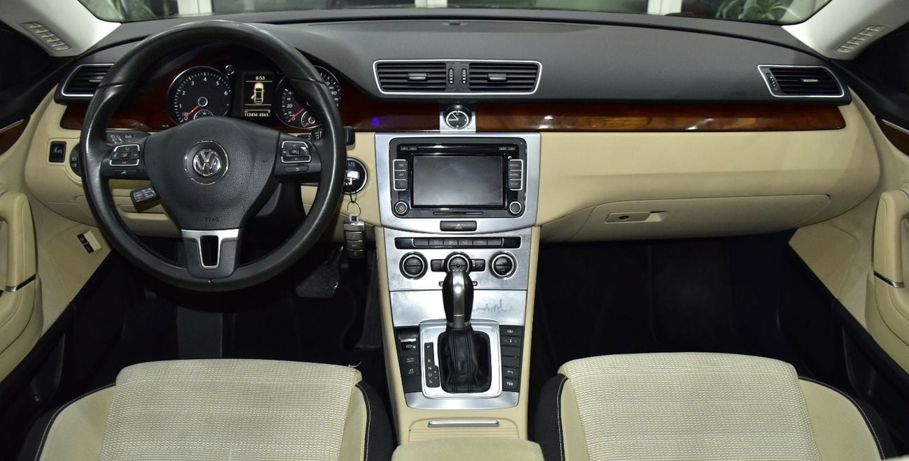 Volkswagen CC EXCELLENT DEAL for our Volkswagen CC ( 2015 Model ) in Brown Color GCC Specs