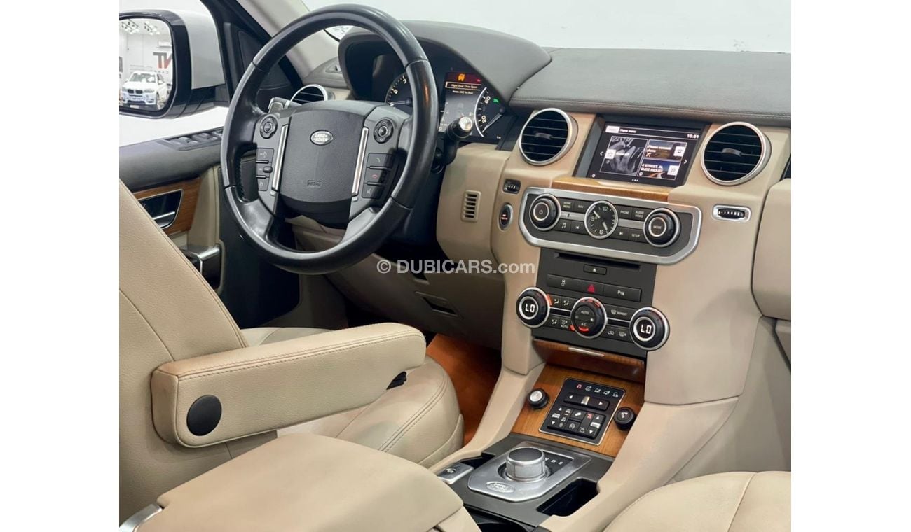 Land Rover Discovery 2016 Land Rover LR4 HSE, 7 Seats, Full Service History, Warranty, Fully Loaded, GCC