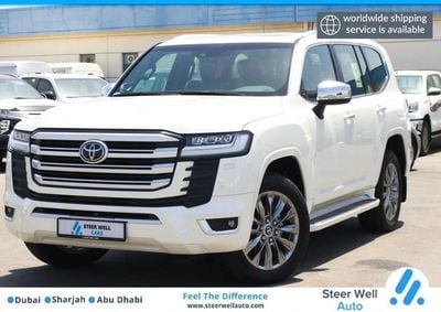 Toyota Land Cruiser VXR 2022 | LC 300 V6 - 4.0L 4WD WITH RADAR AERO KIT REAR ENTERTAINMENT -PETROL - A/T -EXPORT ONLY