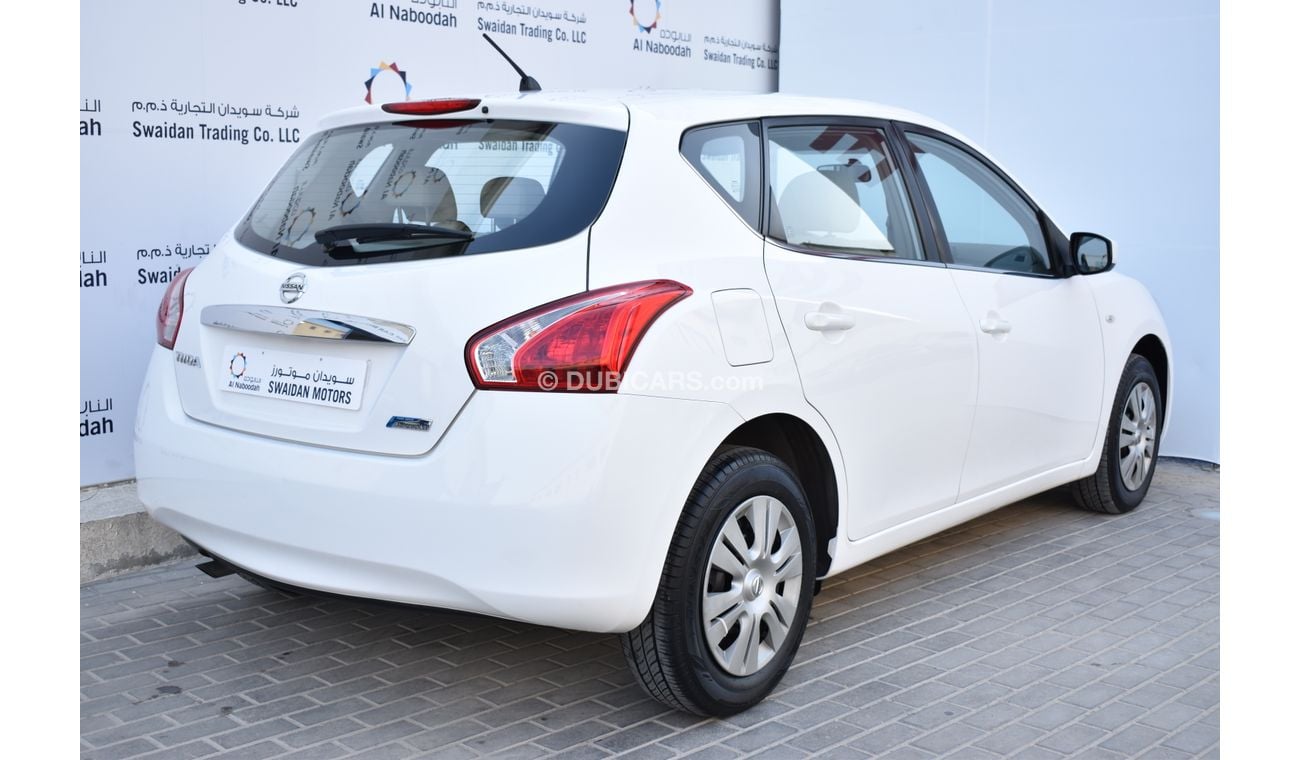 Nissan Tiida 1.6L S 2016 GCC DEALER WARRANTY