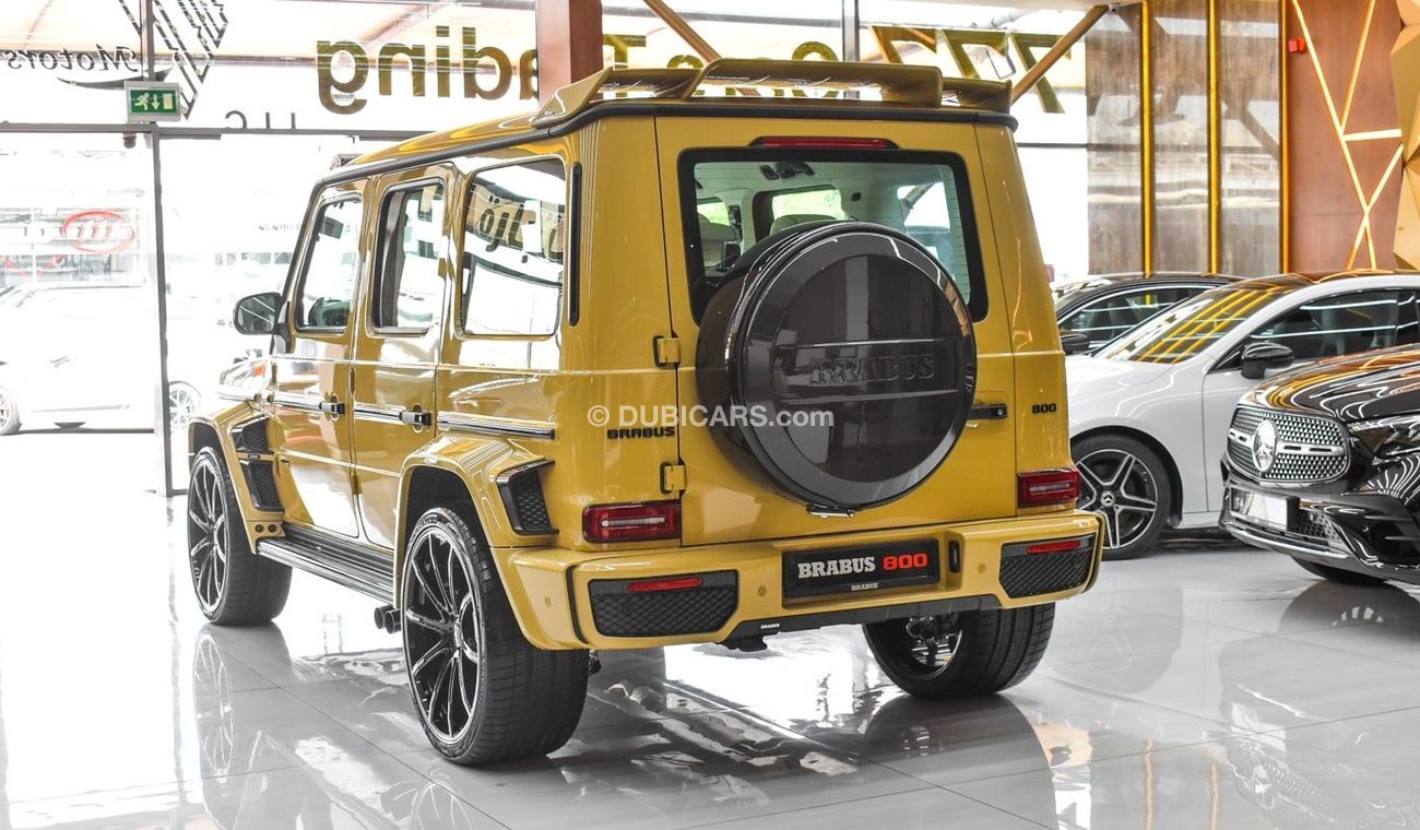 BRABUS 800 - Mercedes-AMG G 63 MERCEDES BENZ BRABUS 800 | BRABUS MIDDLE EAST | 2024