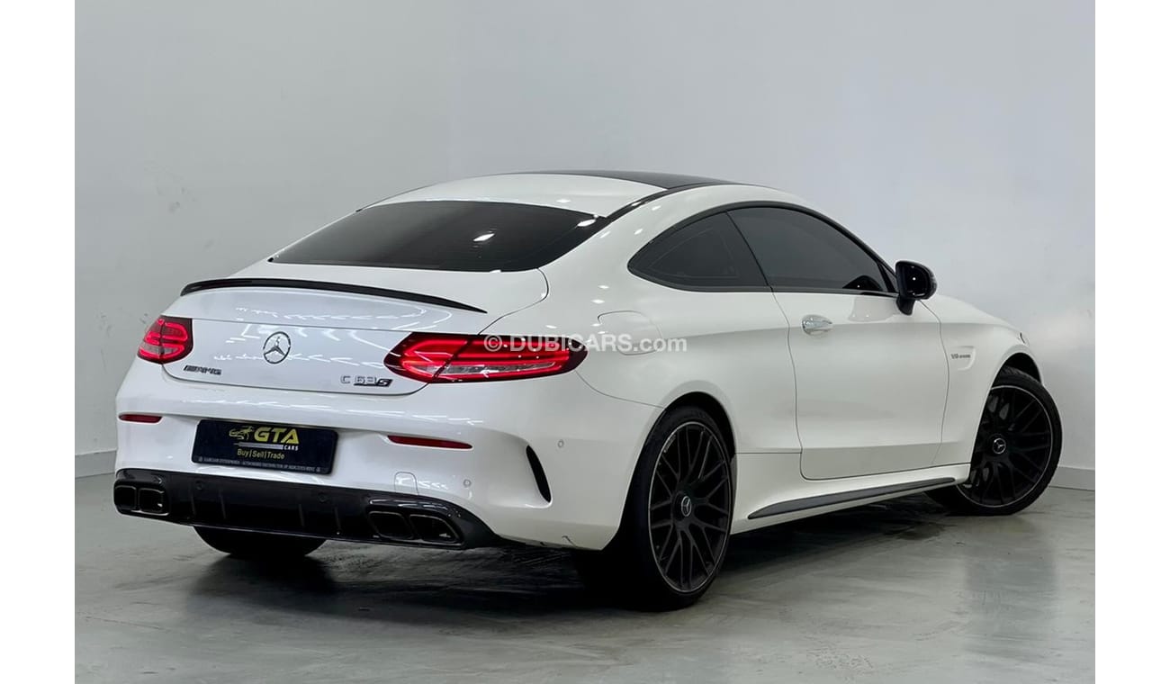 مرسيدس بنز C 63 كوبيه 2019 Mercedes-Benz C63 S Coupe AMG, June 2024 Mercedes Warranty, FSH, Fully Loaded, GCC