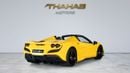 فيراري ف ٨ سبيدر STD - 2023 | 7 YRS SERVICE CONTRACT | FULL SERVICE HISTORY | GCC | LOW MILEAGE | PERFECT CONDITION