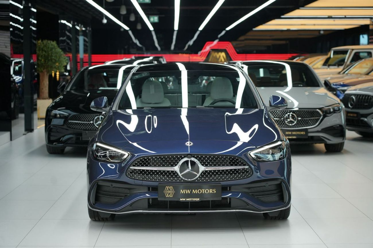 مرسيدس بنز C 200 Mercedes-Benz C 200 Premium | 2026 GCC 0km | Agency Warranty | AMG Package | 360 View