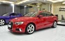Audi A3 30 TFSI EXCELLENT DEAL for our Audi A3 1.0 TFSi S-Tronic ( 2020 Model ) in Red Color GCC Specs