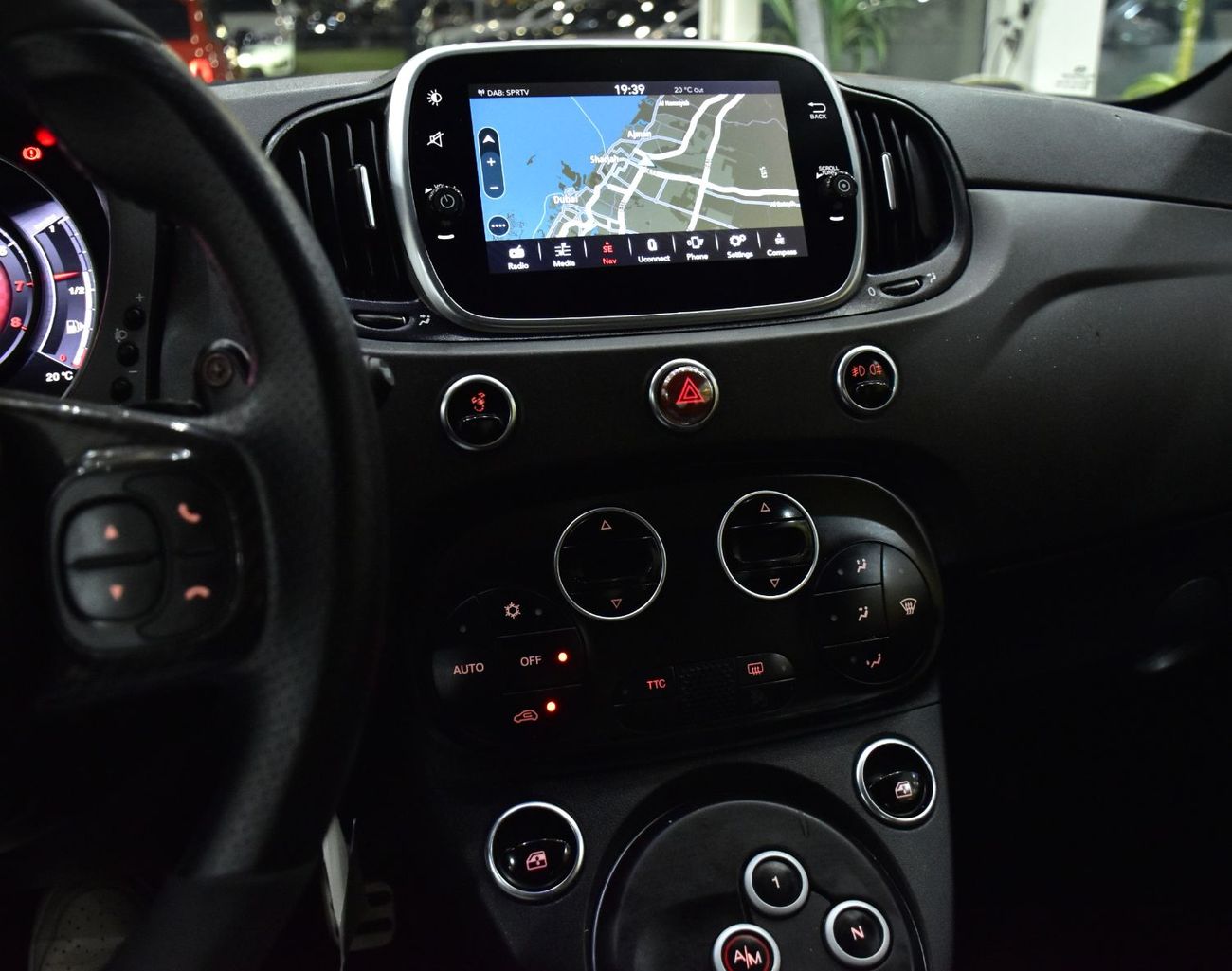 Abarth 595 EXCELLENT DEAL for our Abarth 595 Competizione ( 2022 Model ) in White Color GCC Specs