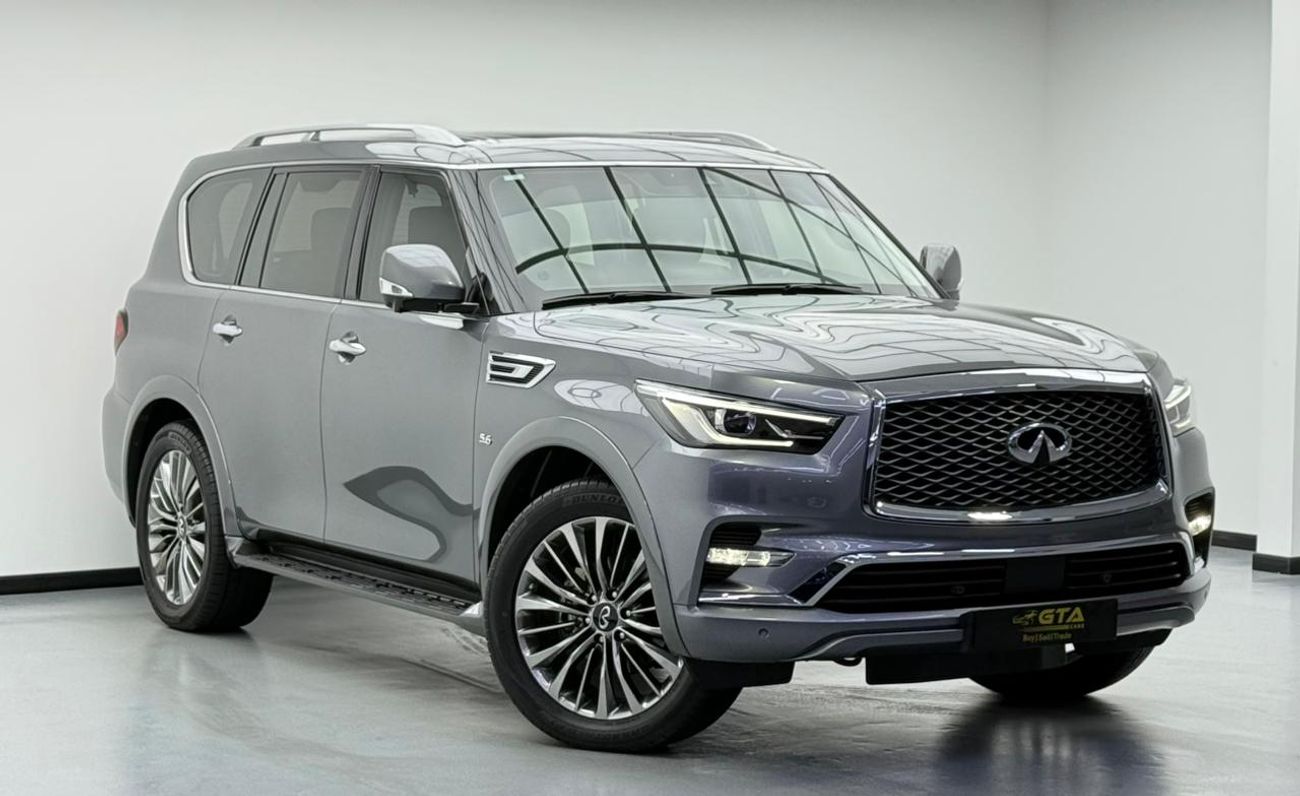 Infiniti QX80 Luxe 7st 5.6L 2020 Infiniti QX80, 2026 Infiniti Warranty, Full Infiniti Service History, Very Low Km