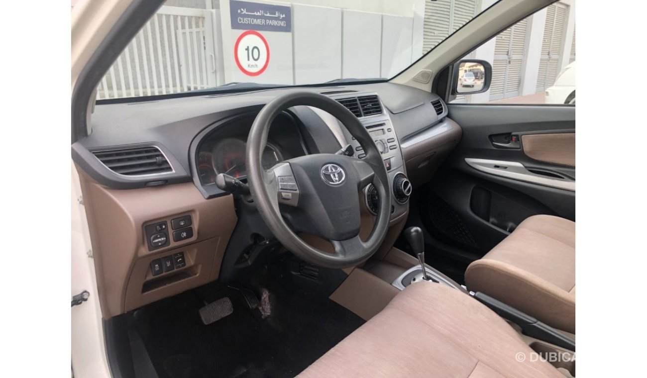 Toyota Avanza SE GCC PASSINGER