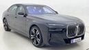 بي أم دبليو 740i 3L 2023 | 0 DP | 3942/Month | 30 Day Return | Service History