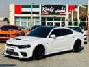Dodge Charger SRT HELLCAT WIDEBODY SRT Hellcat 6.2L (707 HP) | Monthly AED 3130/- | 0% DP | Blindspot | Memory Sea