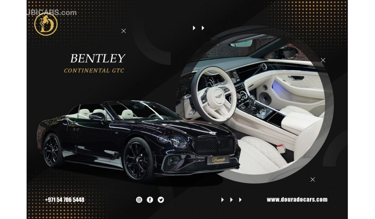 Bentley Continental GTC | Brand New | 2023 | Onyx Black | Fully Loaded