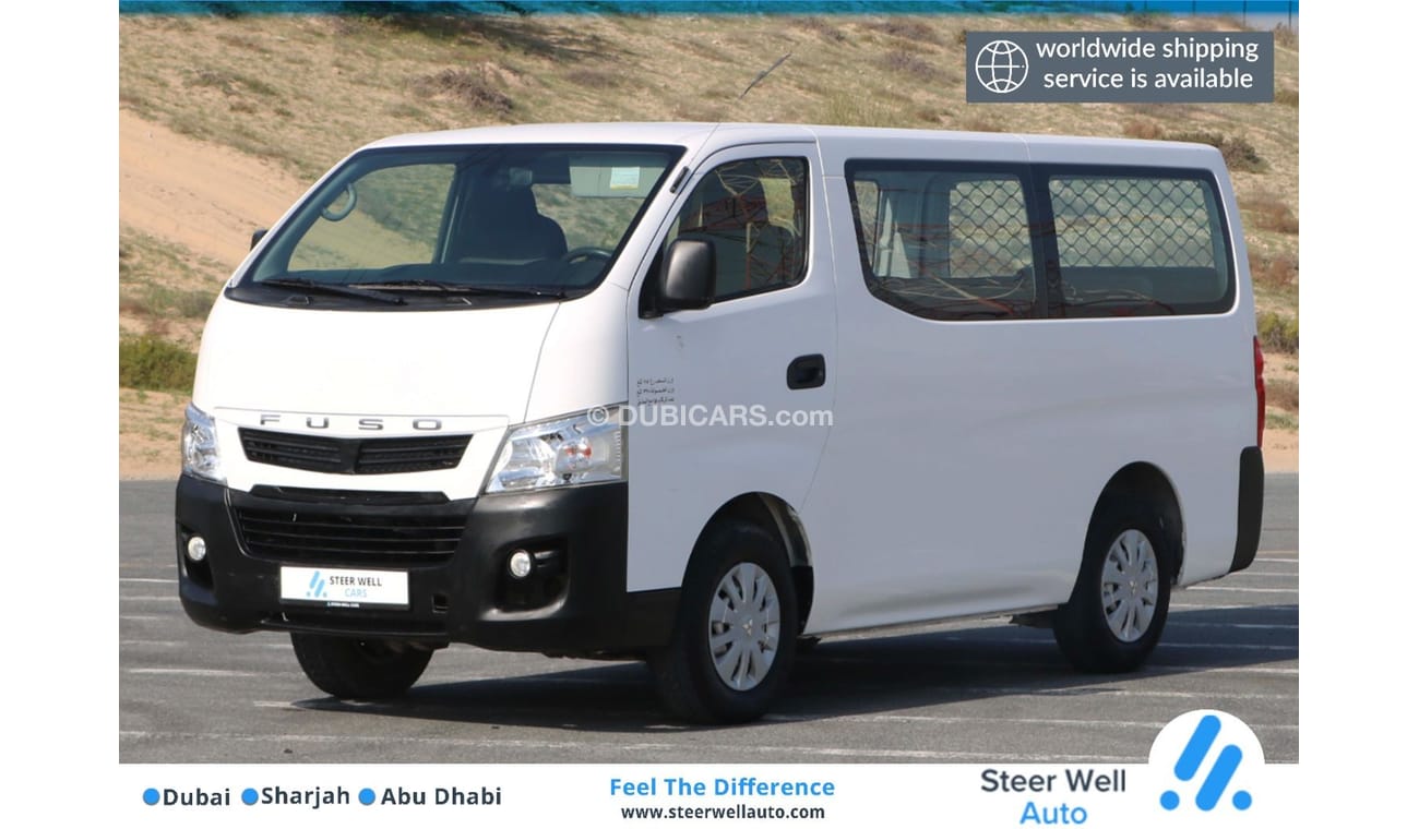 Mitsubishi Fuso Canter 2016 | FUSO VAN | 13 SEATER COMMUTER VAN | WITH GCC SPECS AND EXCELLENT CONDITION