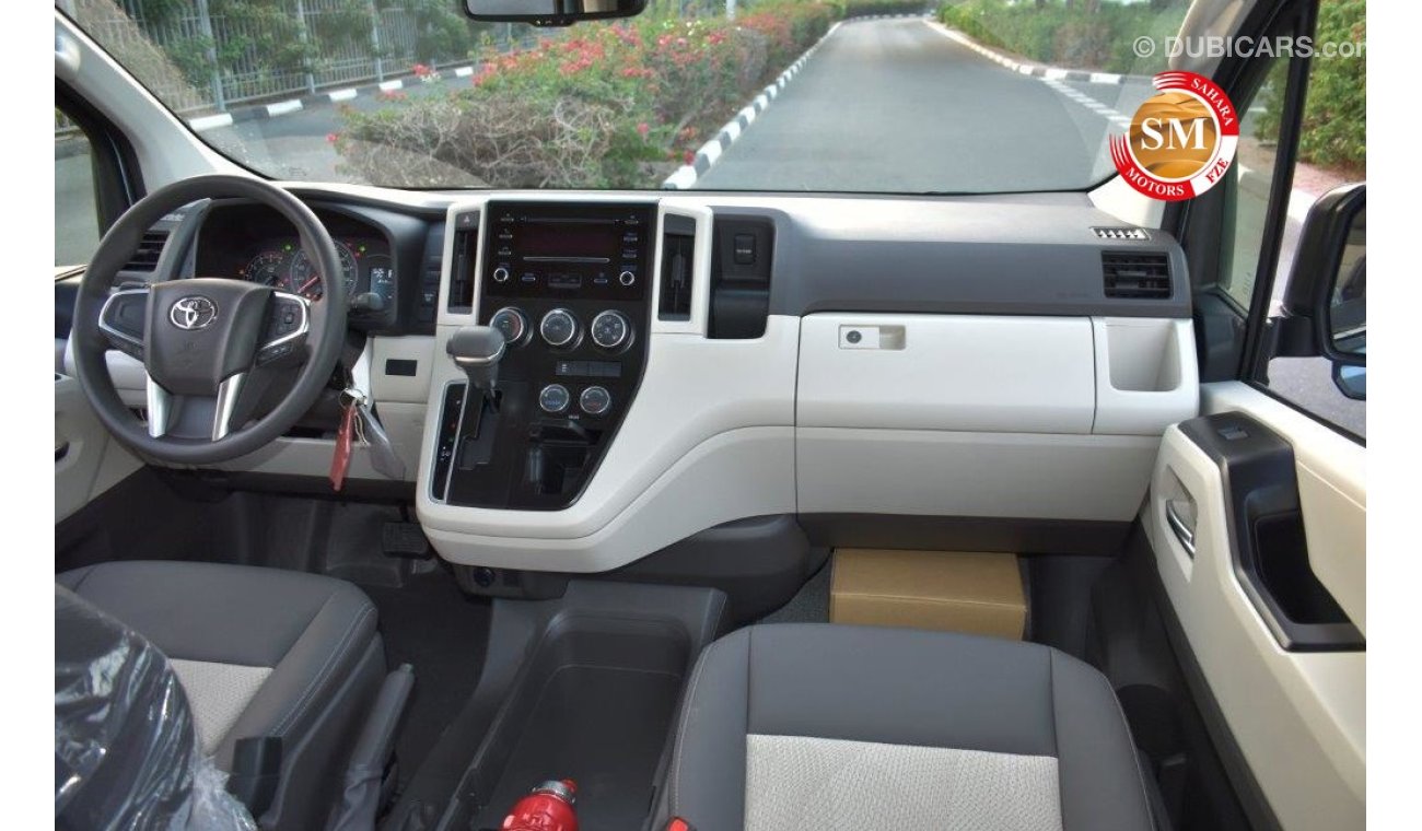 تويوتا هاياس 2020  MODEL TOYOTA HIACE HIGH ROOF GL 2.8L  DIESEL 13  SEATER BUS AUTOMATIC TRANSMISSION