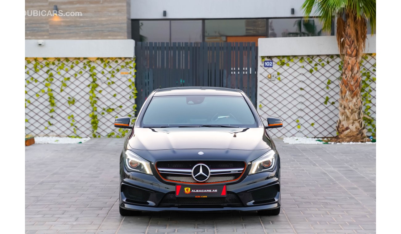 Mercedes-Benz CLA 45 AMG 2,428 P.M | 0% Downpayment | Full Option | Orange Art Edition!