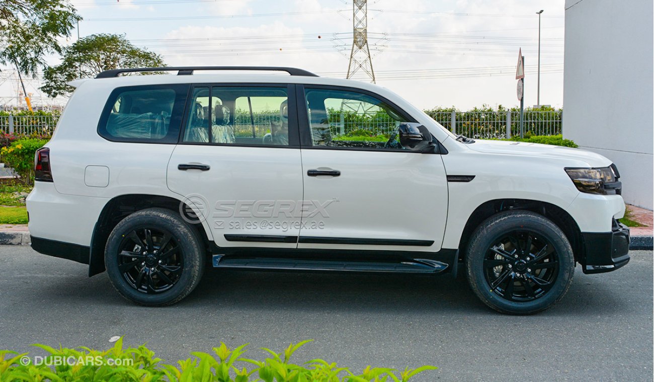 Toyota Land Cruiser 4.0L Black Edition-Export price,for local+10% and all destinations, Black/Black available كل الوجهات