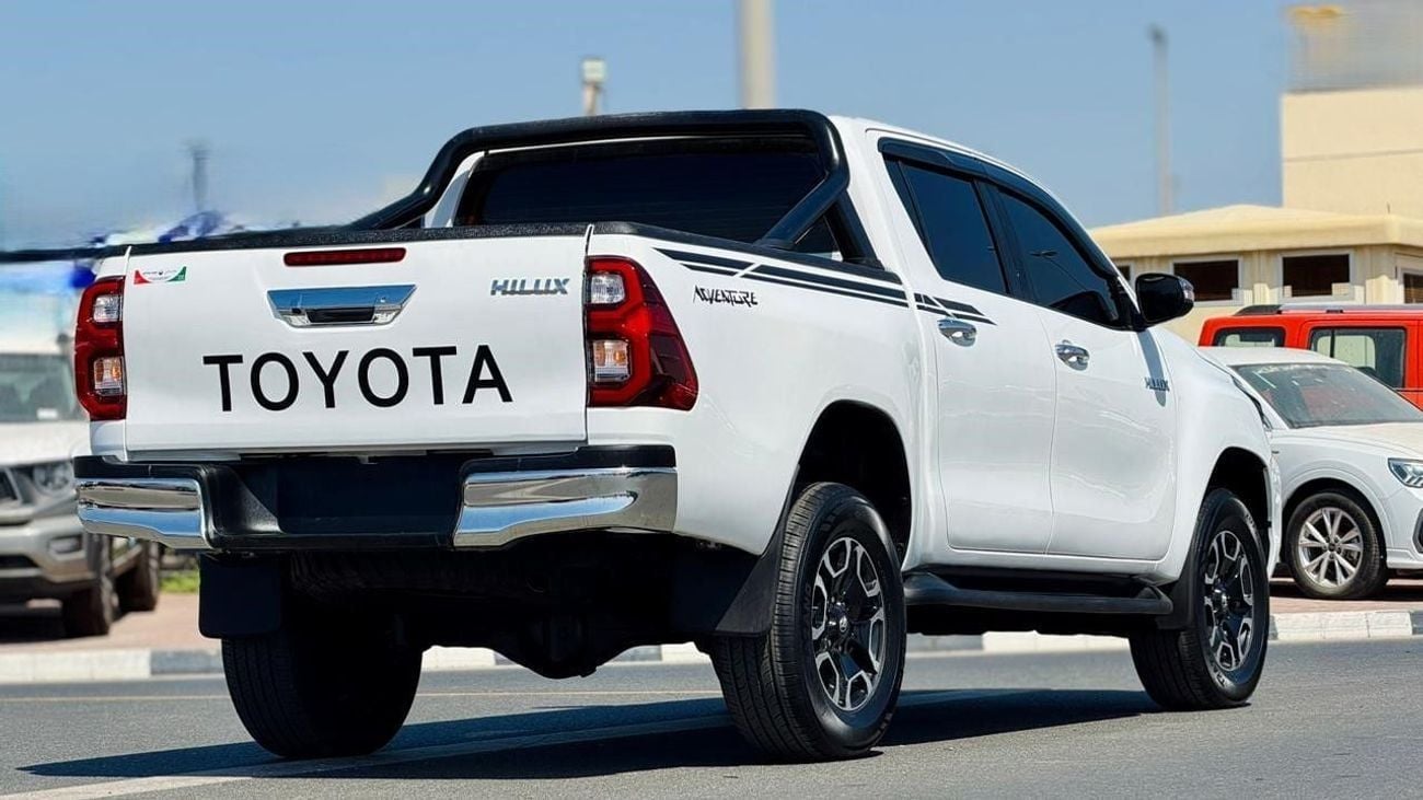 Toyota Hilux 2021| 2.8L DIESEL ENGINE | AT | RHD | HEAVY SPORTS BAR | ROOF MOUNTED LED LIGHTS | DIGITAL AC | ELEC