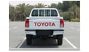 Toyota Hilux 2022 | 2.4L M/T 4WD WITH FABRIC SEATS BLACK INTERIOR EXPORT ONLY