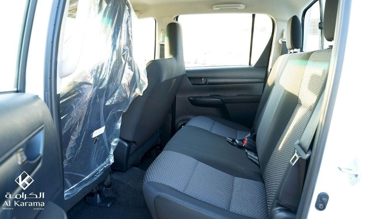 تويوتا هيلوكس 2.4L | Manual Drive | GCC | 4x4 | 6 Seater