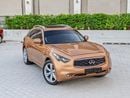 إنفينيتي FX50 Sport GCC Specs Very Clean Agency Mint Condition V8 Premium Luxury SUV