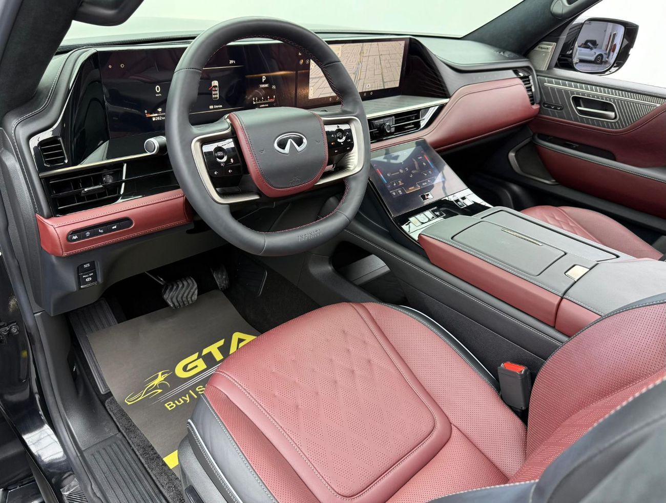 Infiniti QX80 Autograph Bench Chairs 3.5L 2025 Infiniti QX80 Autograph, 5 Years Infiniti Warranty, Full Infiniti S