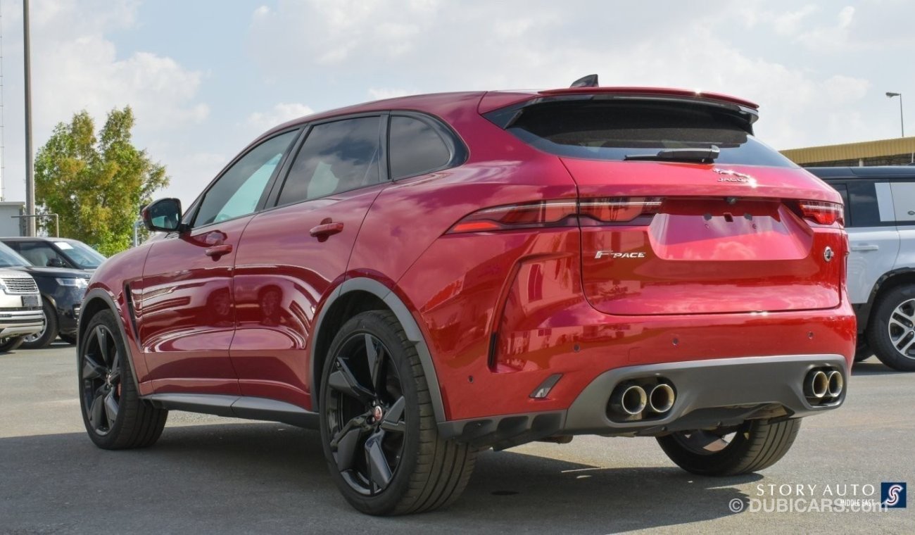 Jaguar F-Pace P550 5.0P S/C SVR AWD Aut. (For Local Sales plus 10% for Customs & VAT)