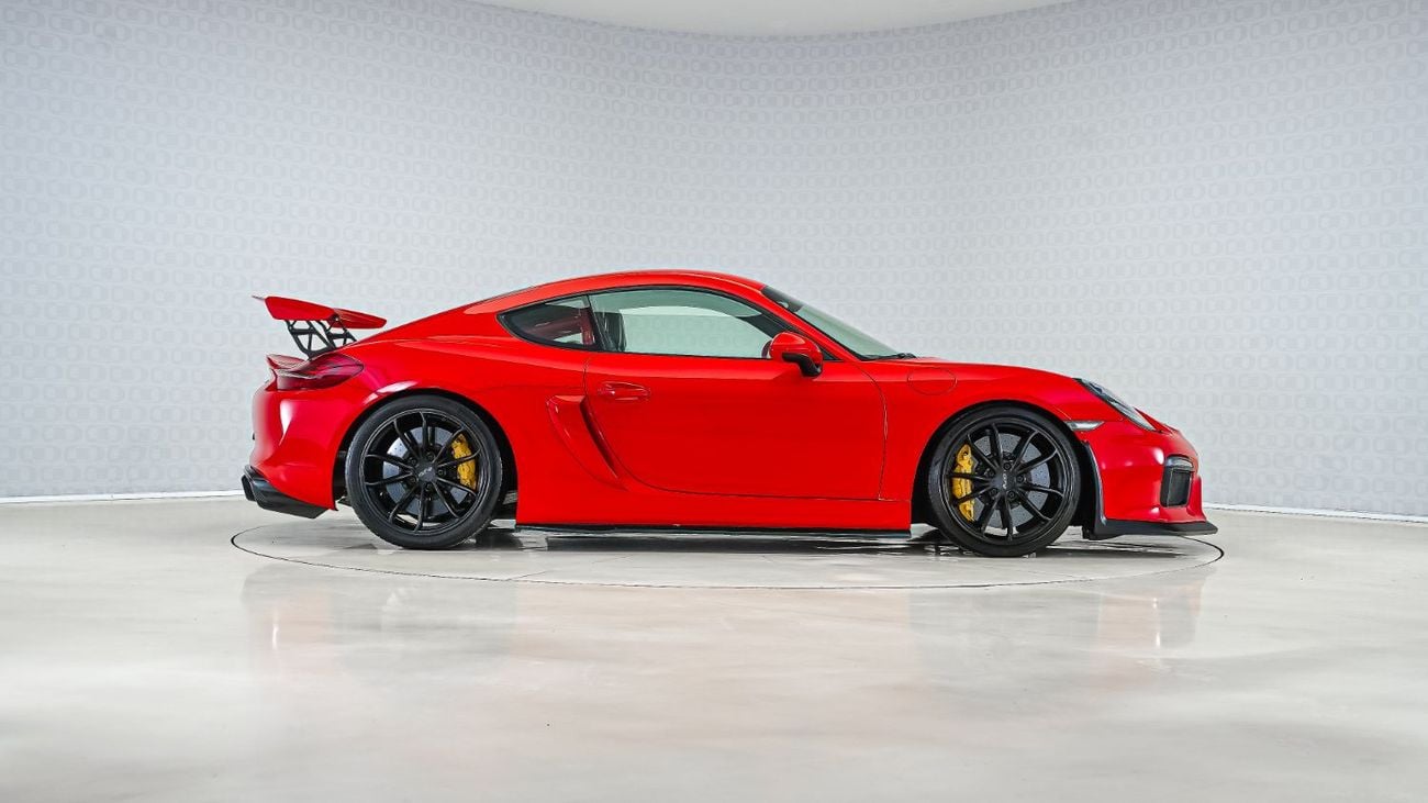 Porsche 718 Cayman 718 Cayman GT4 | AED 21,724 PM | Up to 3 Years Warranty Unlimited | GCC