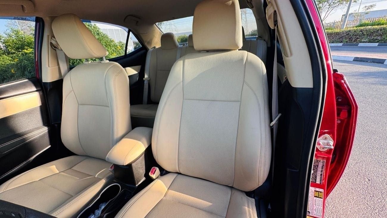 Toyota Corolla GOOD CONDITION | 1.8L PETROL ENGINE | LHD | 2018 | BLOOD RED BODY COLOR | REAR VIEW CAMERA | AUTOMAT