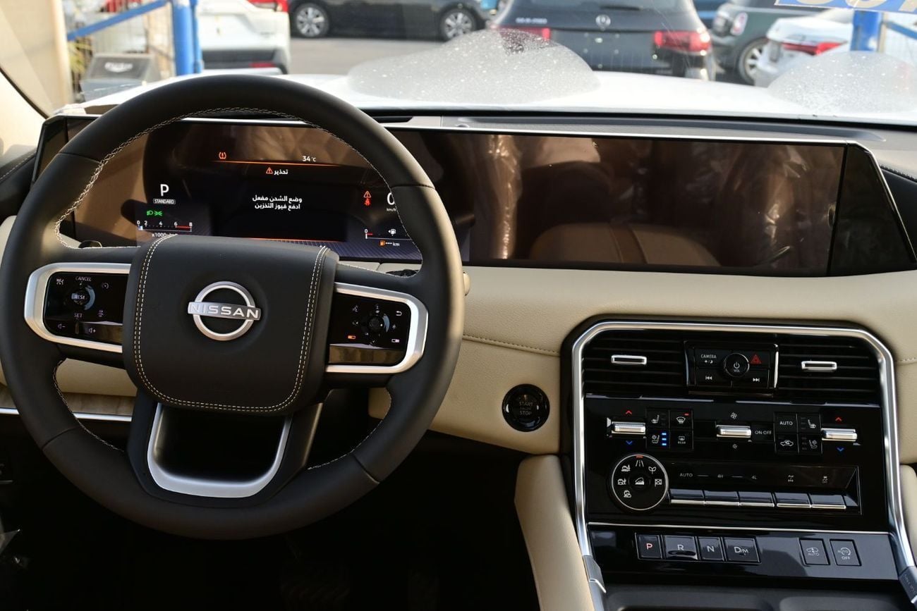 Nissan Patrol LE Platinum City 3.5L Nissan Patrol Platinum 3.5L Twin Turbo, Model 2025