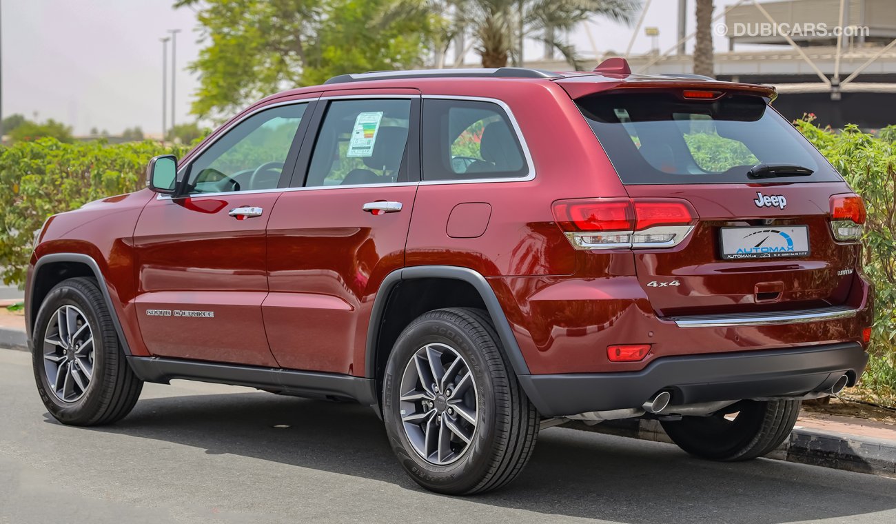 Jeep Grand Cherokee Limited V6 3.6L , 0Km , GCC , 2021 , W/3 Yrs or 60K Km WNTY @Official Dealer