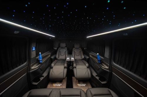 Mercedes Benz V300 Mercedes Warranty | VIP Interior with Alcantara and Star Lights
