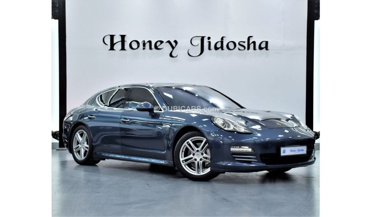 Porsche Panamera EXCELLENT DEAL for our Porsche Panamera 4S ( 2010 Model ) in Blue Color GCC Specs