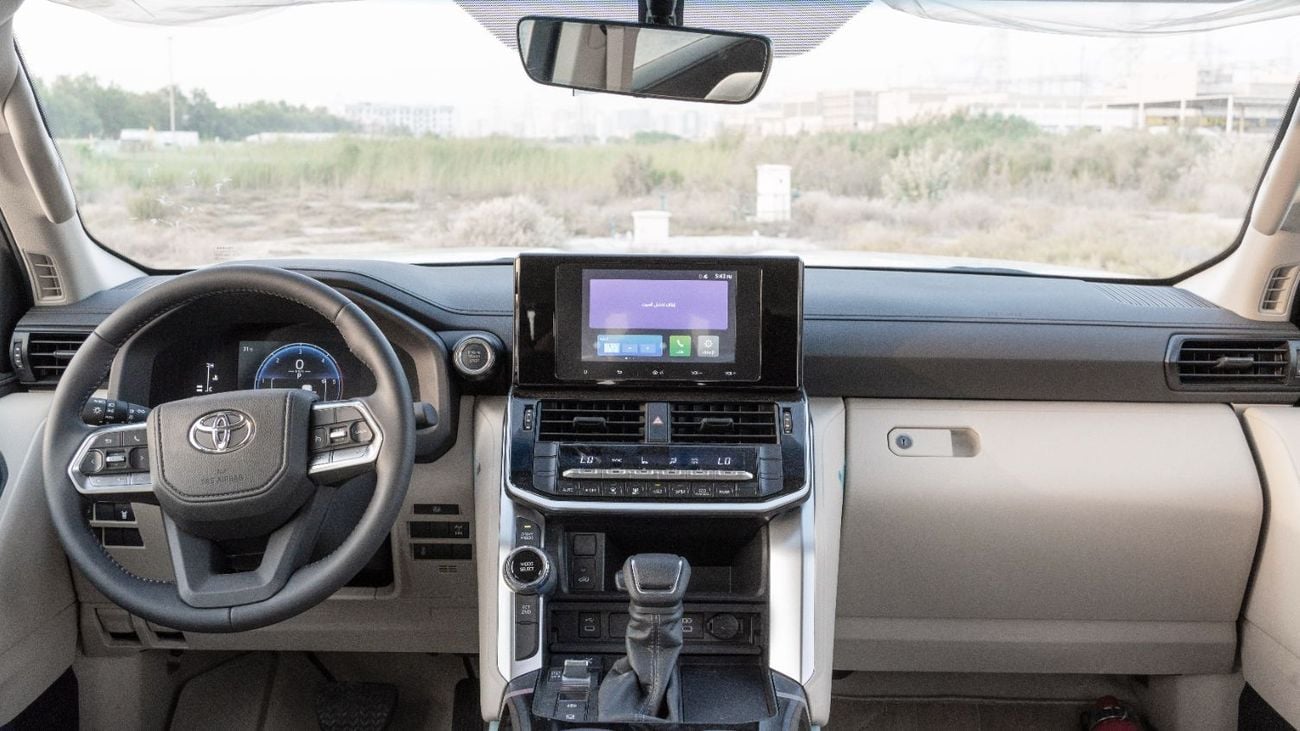تويوتا لاند كروزر 2026 Toyota Land Cruiser GXR 3.3L AT Diesel (White-Beige) Basic