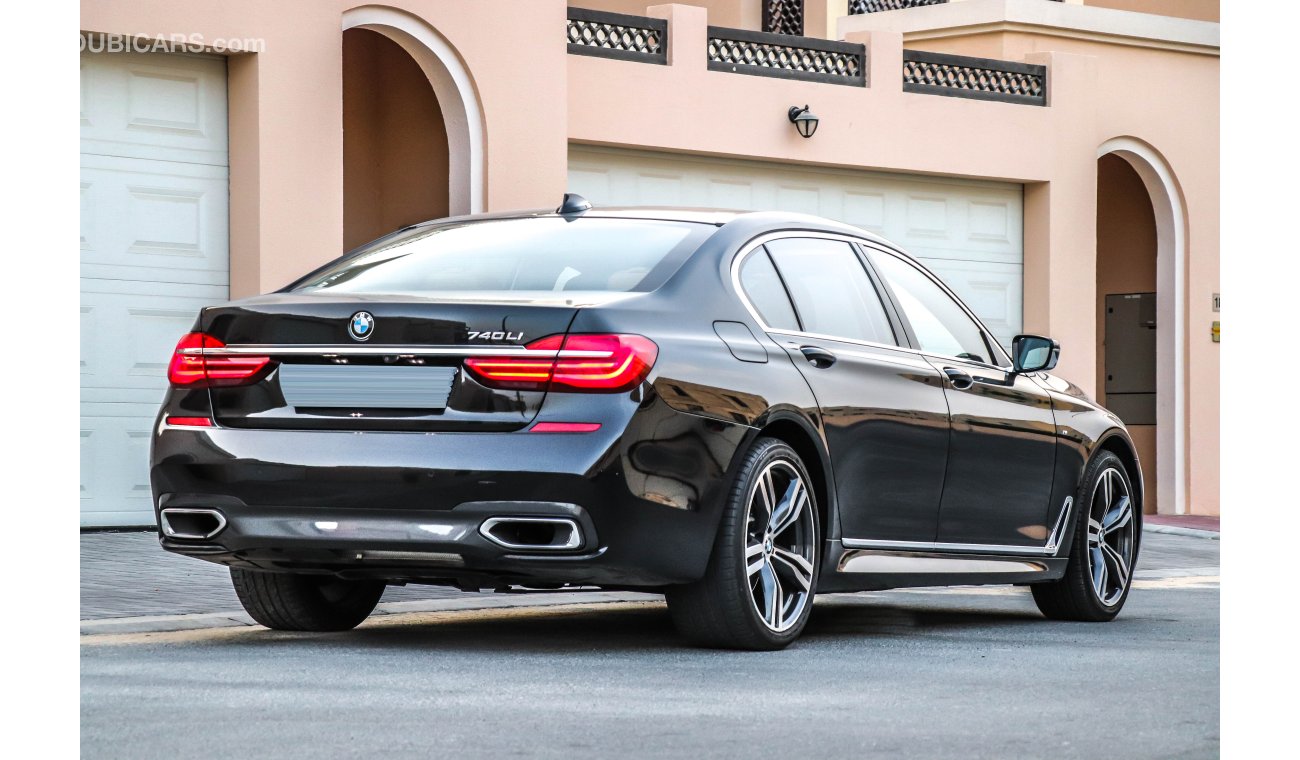 BMW 740Li Li  M sport AED 4920 PM with 0 Down Payment