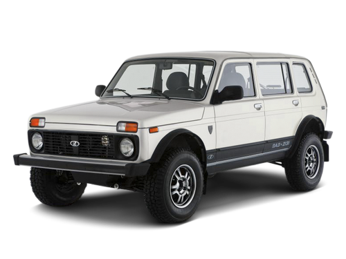 Lada Niva cover - Front Left Angled
