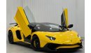 لمبرجيني أفينتادور 2016 Lamborghini Aventador SV Roadster (Full Forged Carbon), Service History, GCC