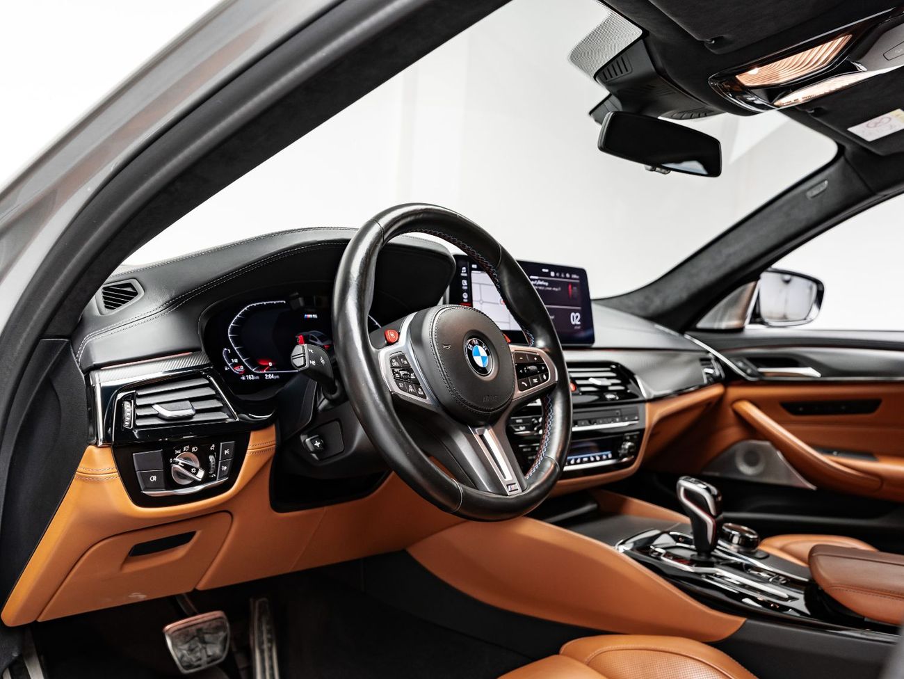 BMW M5 Competition 4.4L (617 HP) 2021 BMW M5 Competition, April 2026 BMW Warranty + Service Contract, Low K