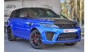 Land Rover Range Rover Sport SVR 2018 (FOR EXPORT)