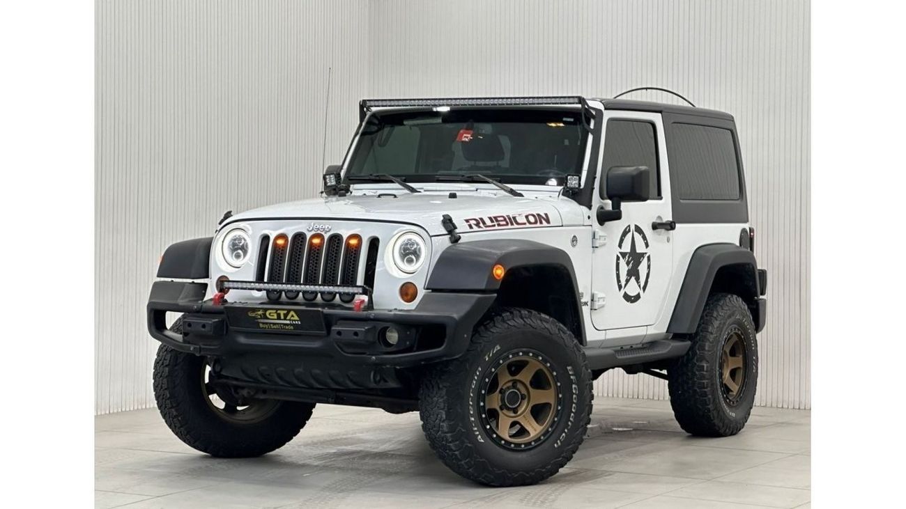 جيب رانجلر 2018 Jeep Wrangler Rubicon V6, June 2024 Warranty + Service Pack, Full Service History, GCC
